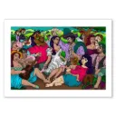 Fiesta Campestre, El Cigarrito. Láminas Fine Art