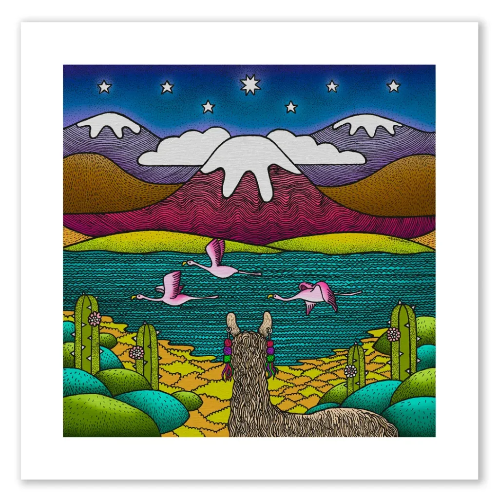 Corazón de Mil Colores, Adiós Amor. Láminas Fine Art