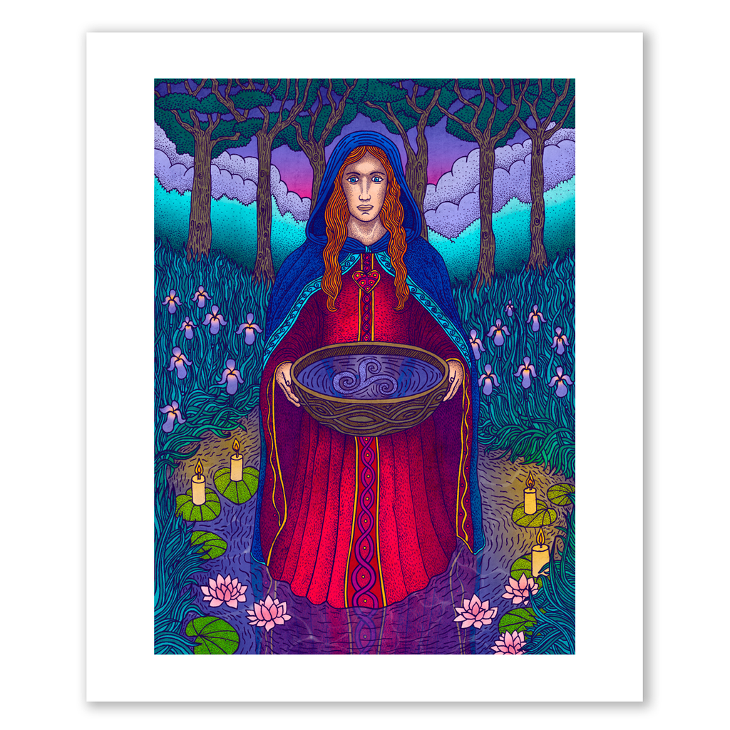 El Bosque de Danu, Gajito de Luna. Láminas Fine Art