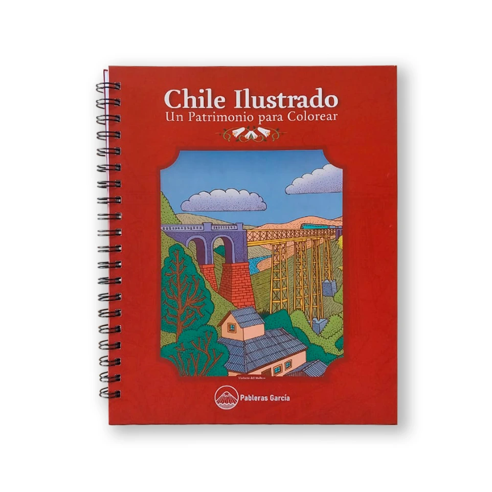 Chile Ilustrado, Un Patrimonio para Colorear