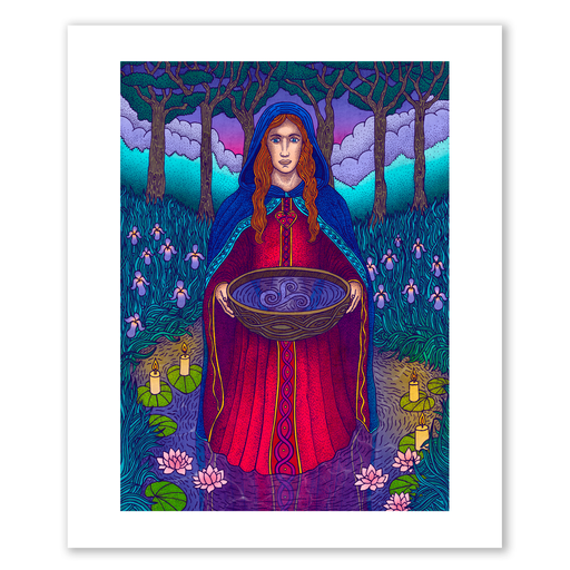 [14] El Bosque de Danu, Gajito de Luna. Láminas Fine Art
